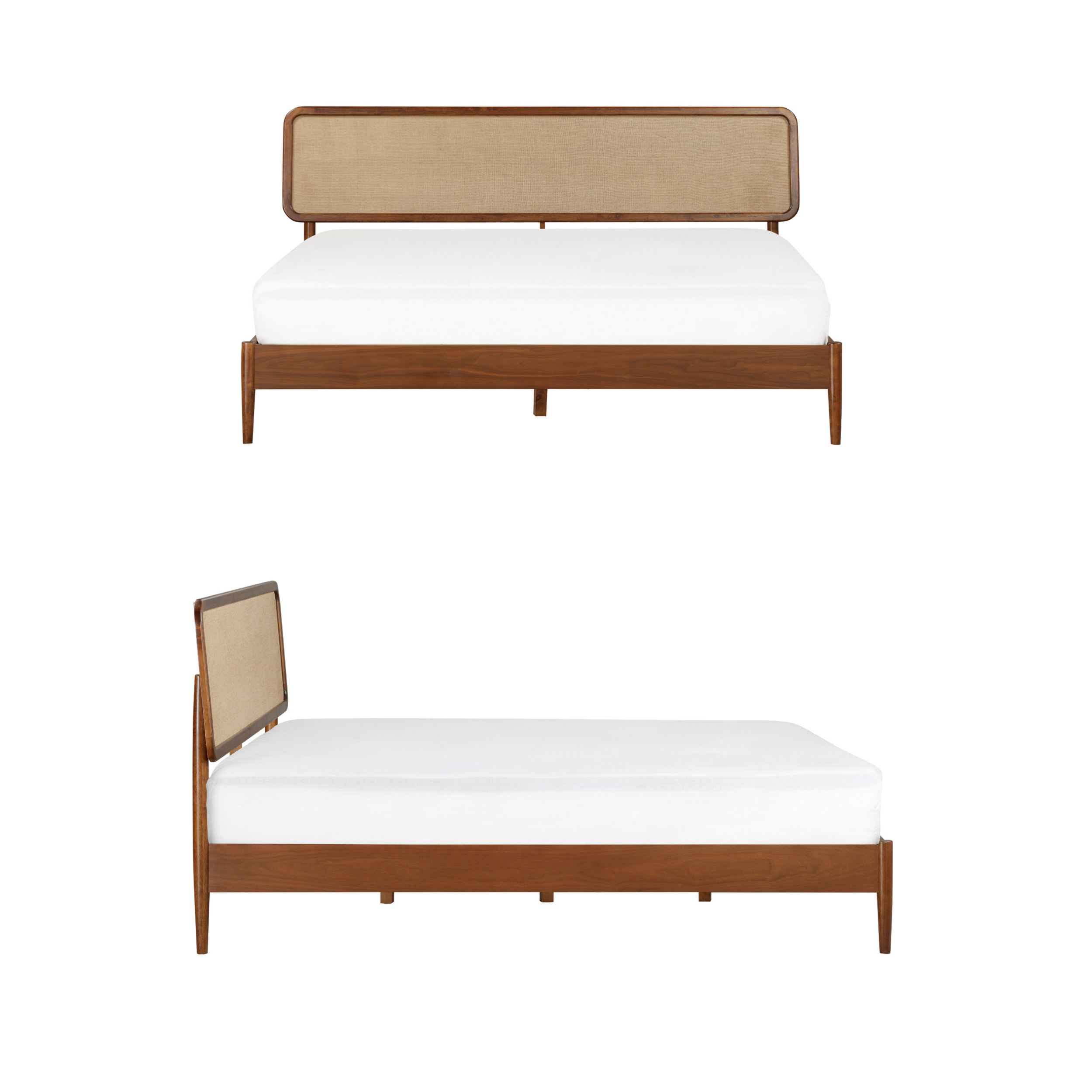 Lupin Solid Wood Bed Frame