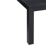 Block Table - Burnt Black