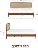Lupin Solid Wood Bed Frame