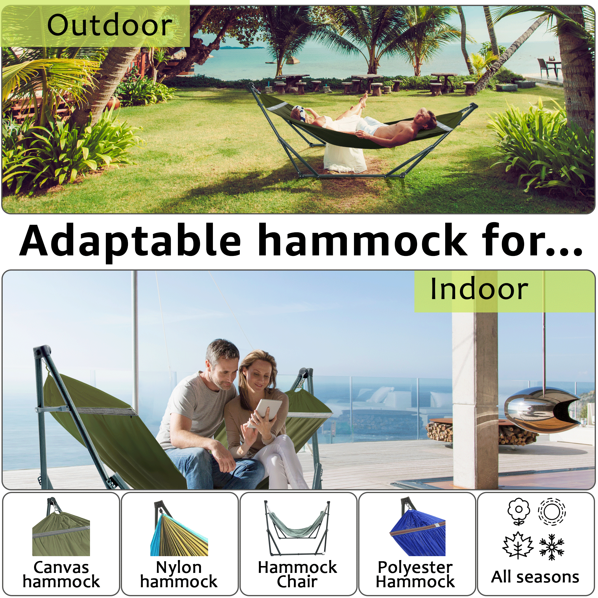  Green Frame - Canvas - Sage