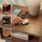 Table de chevet Serena en bois massif