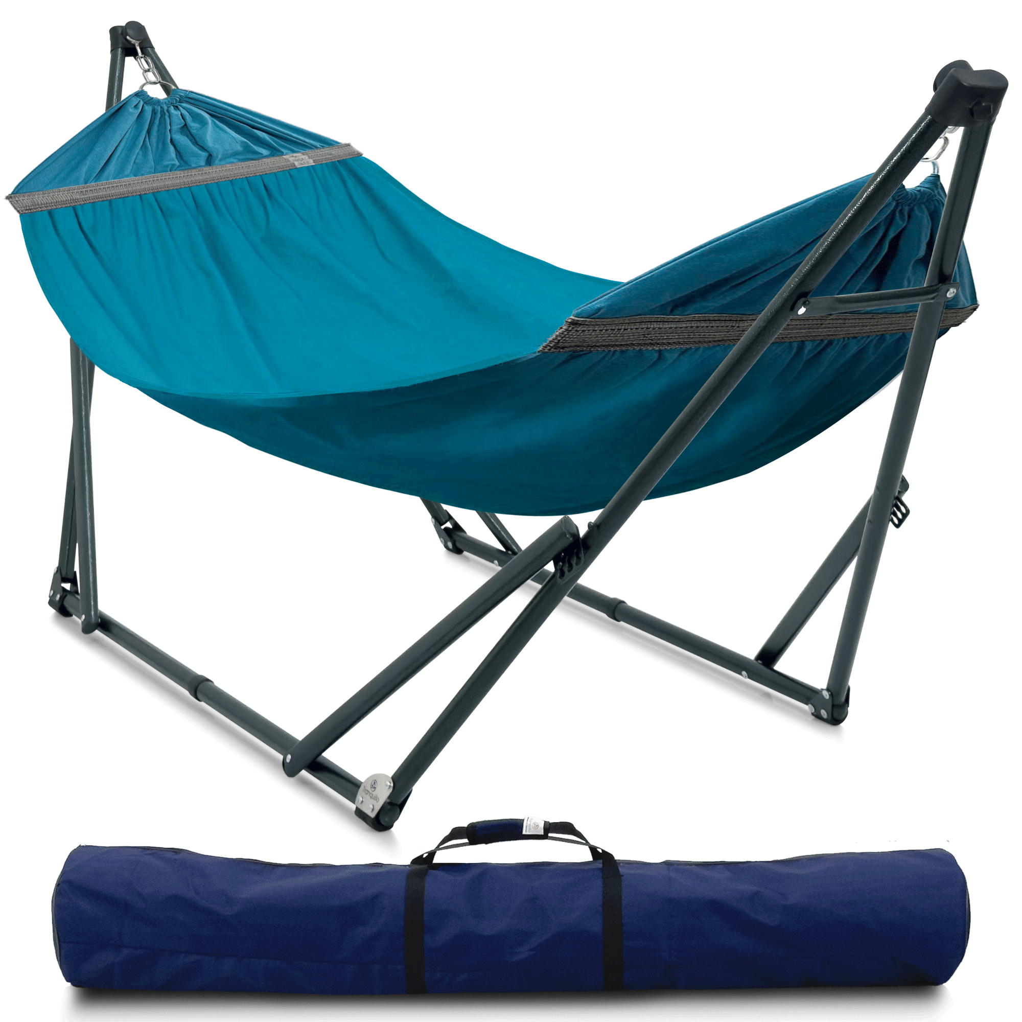 Green Frame - Canvas - Blue