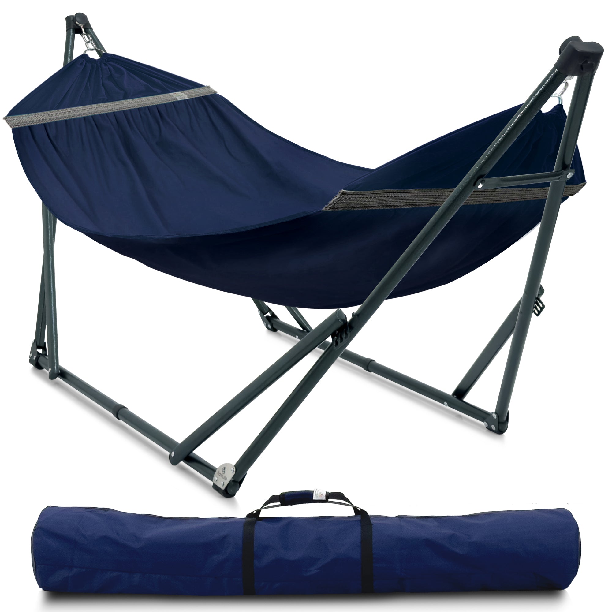 Green Frame - Canvas - Navy