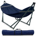 Green Frame - Canvas - Navy