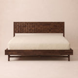 Elara Solid Wood Bed Frame